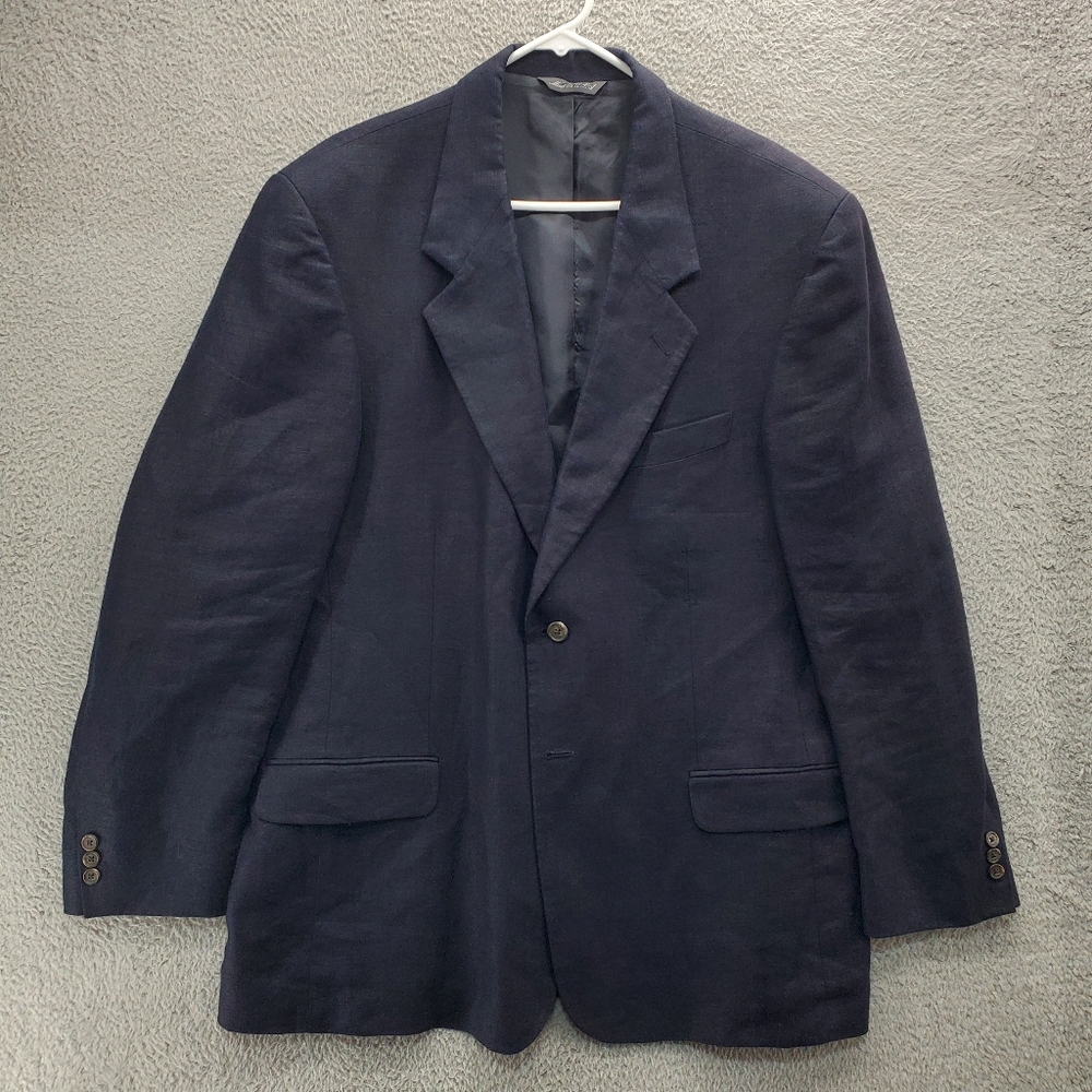 Eddie Bauer Navy Blue Sport Coat Blazer